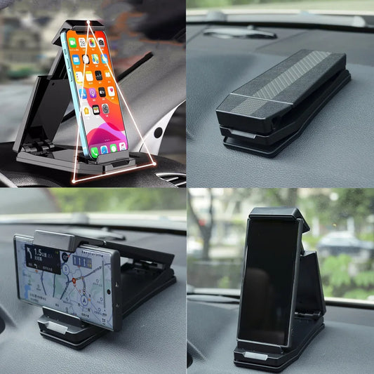 Universal Dashboard Tablet Phone Holder 4-10 Inch Cell Phone Tab Stand Anti Slip GPS Mount For Samsung Xiaomi Car Holder Bracket