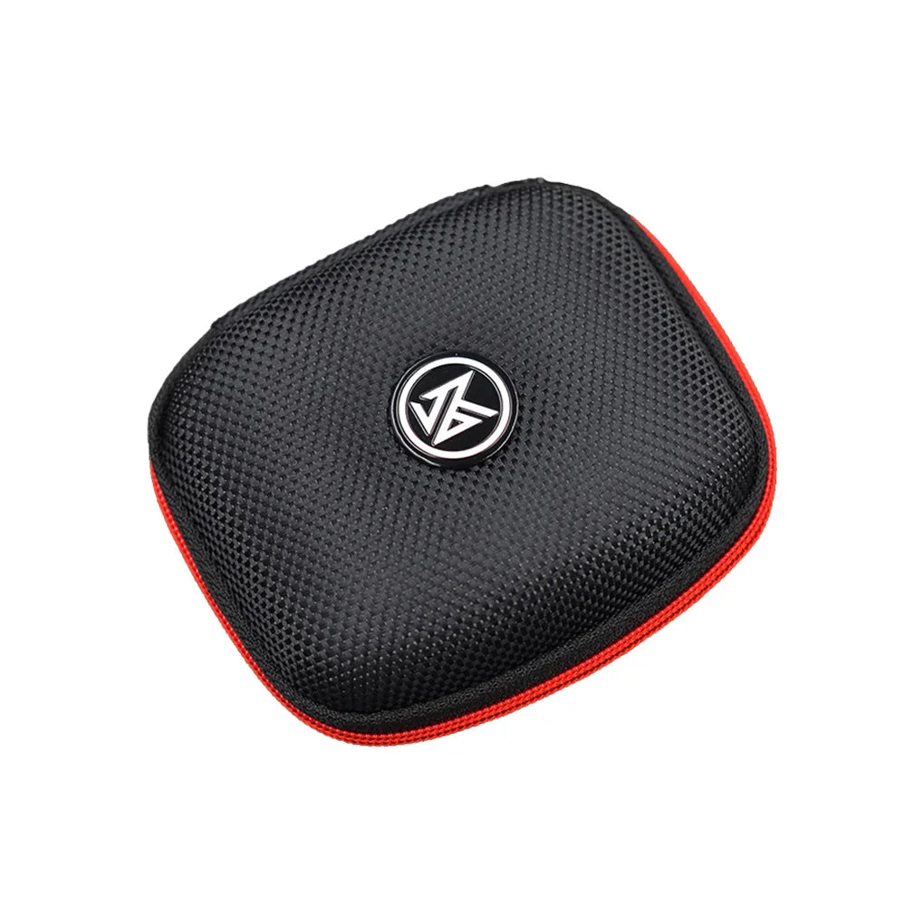 KZ Premium Earphone Storage Bag with Durable Square Headset Case for Indoor, Outdoor, and Travelling – Secure Zippered Earphones Storage Accessories