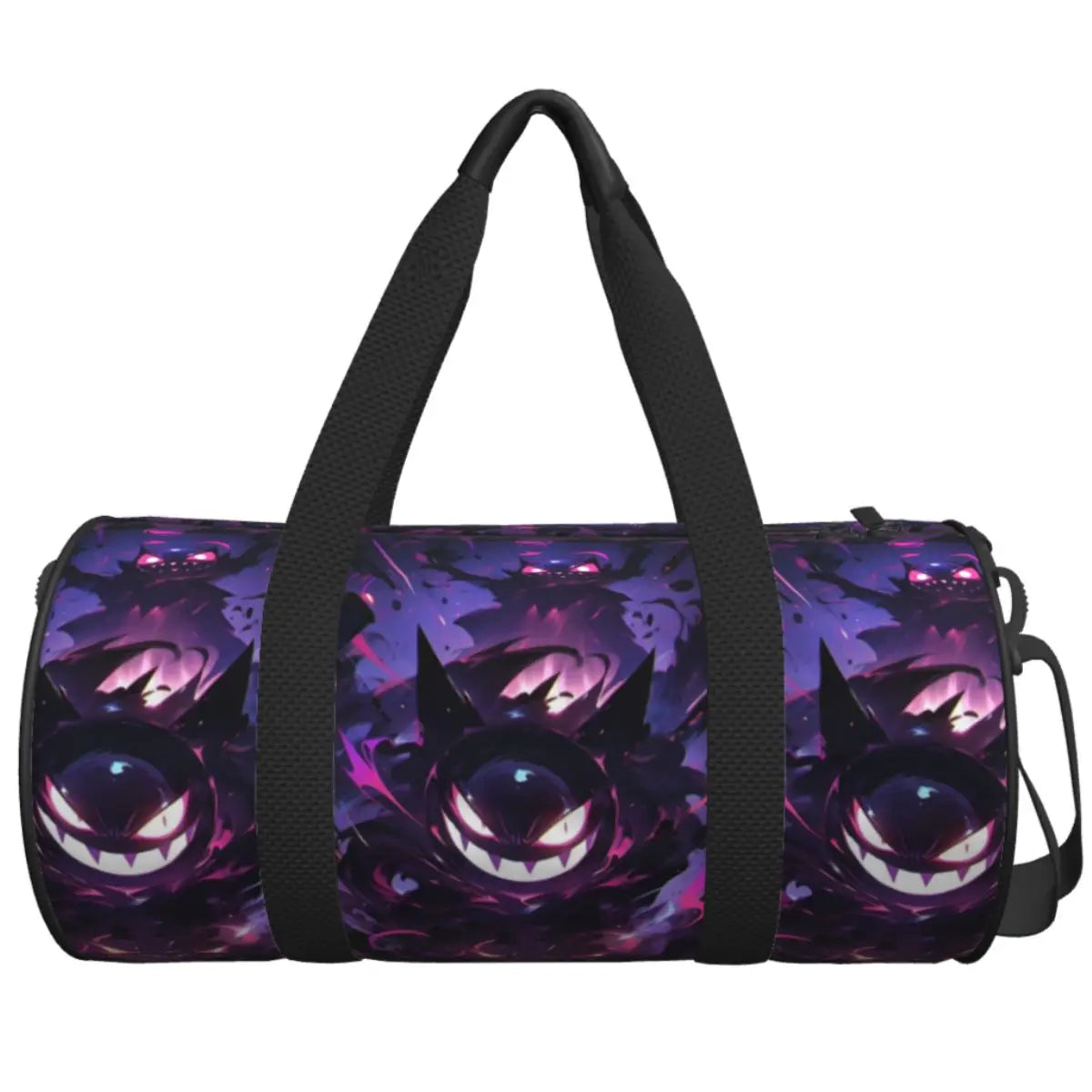 Gengar ShadowPack — Large Waterproof Pokémon Travel & Gym Duffle Bag for Hardcore Trainers