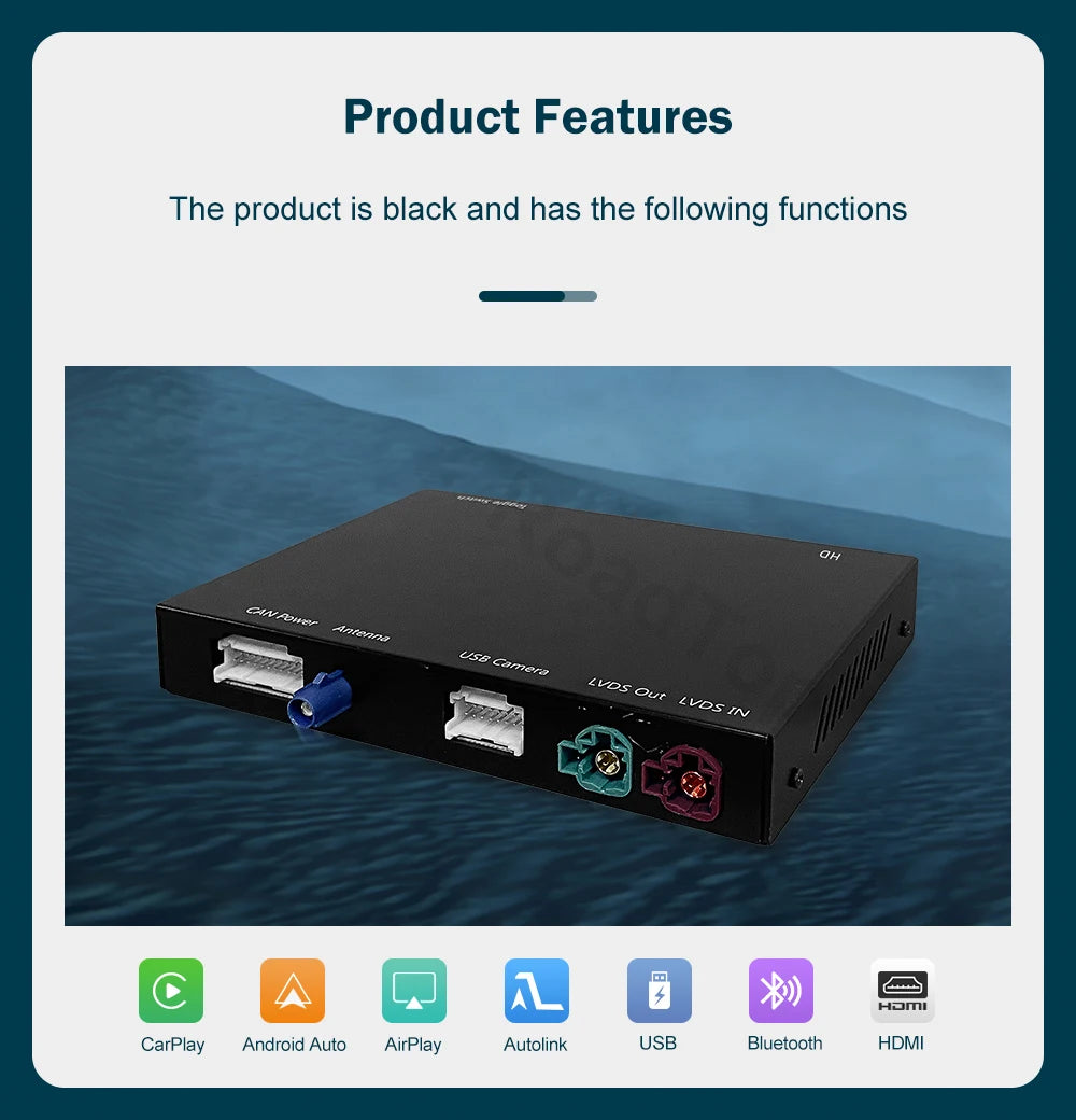 MiniJoy Wireless CarPlay System – Plug-In Happiness for Your MINI Cooper Adventure