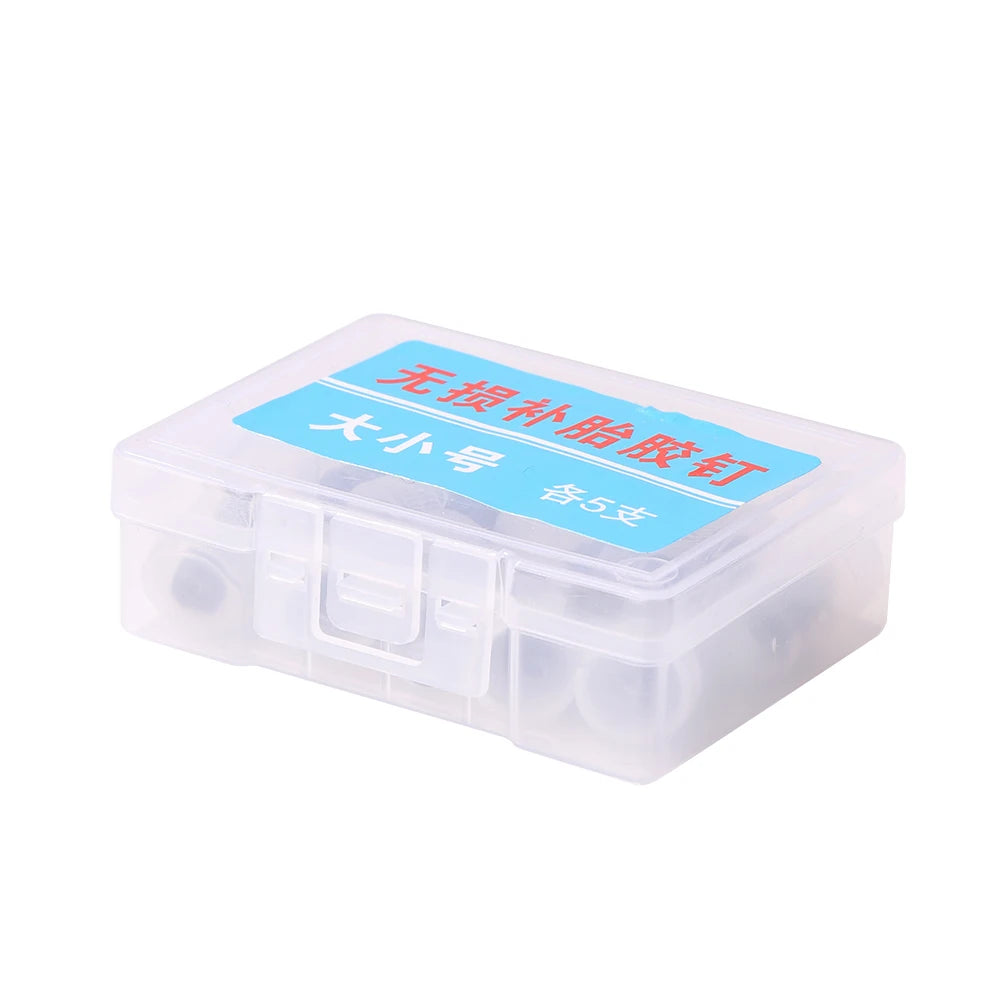 Tire Puncture Repair Nails for Car Motorcycle Scooter Bike Vacuum Tyre Repairing Rubber Metal Nail Set Car Tire Accessories - THOOBO!