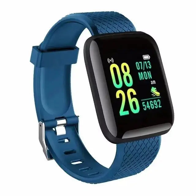 WristIQ 116 – Lightweight Bluetooth Smartwatch for Fitness, Sleep, Messages &amp; Daily Tracking with USB Charging