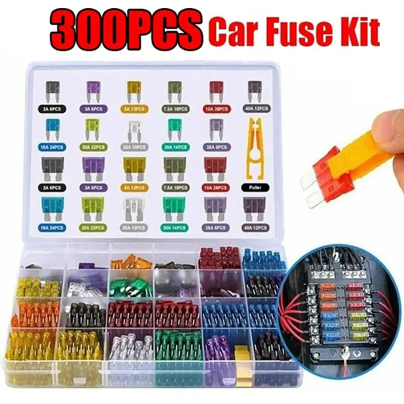 Fuse boxes come in various specifications, with 60 and 120PCS not having medium fuses, while 60PCS are packaged in bags - THOOBO!