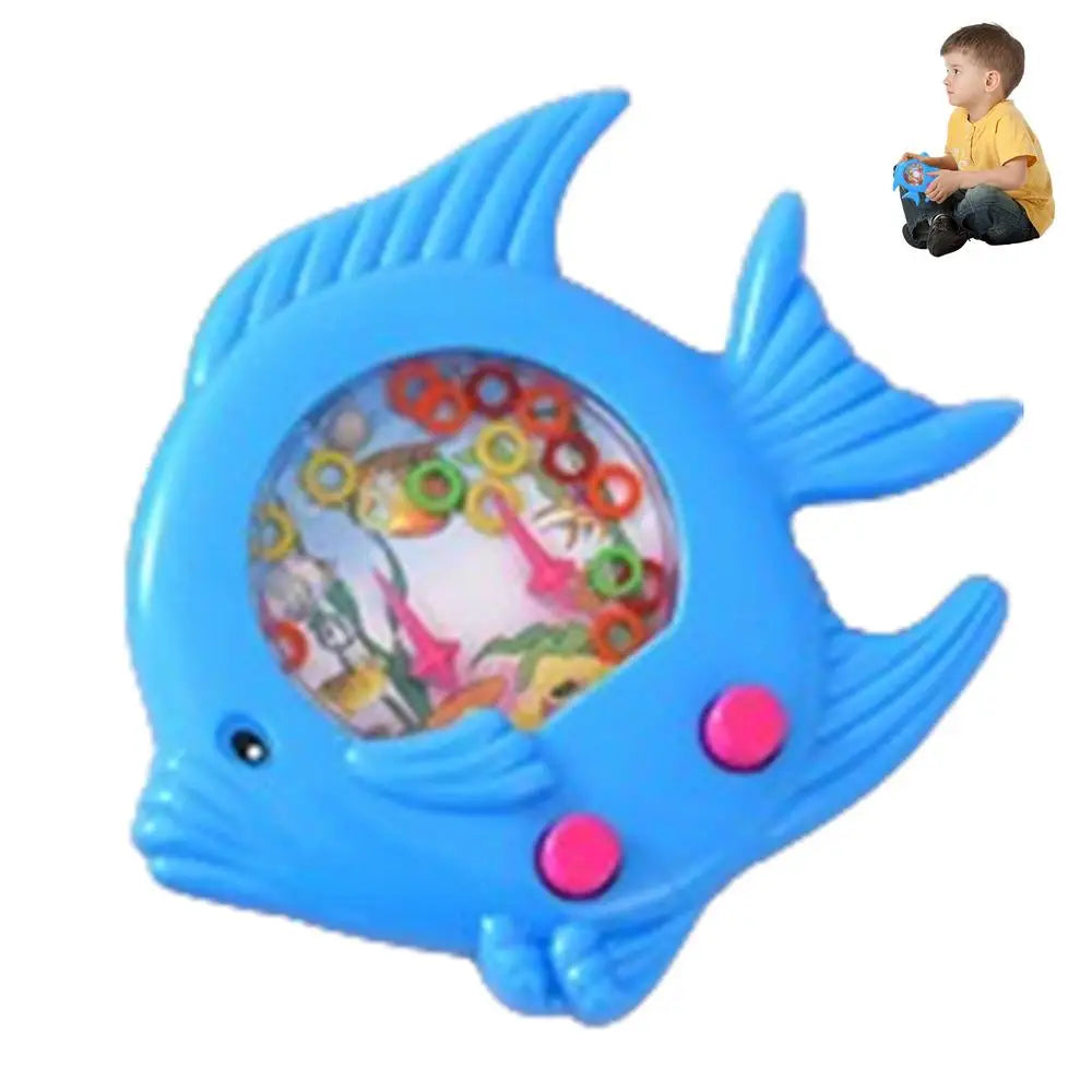 Handheld Water Game Miniature Arcade Set Water Games Educational Fine Motor Toys With Toss Water Ring Retro Pastime Party Favor - THOOBO!