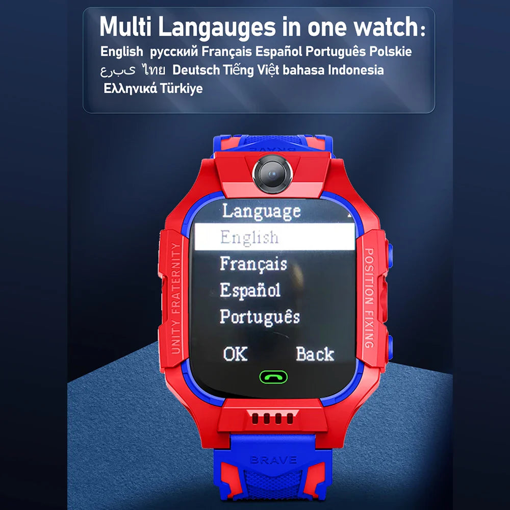 New Smart Watch Kids LBS Baby Phone 2G Watch Camera SOS PK Q02 Q12 Q15 Children Smartwatch Android Ios for Boys Girls Gifts
