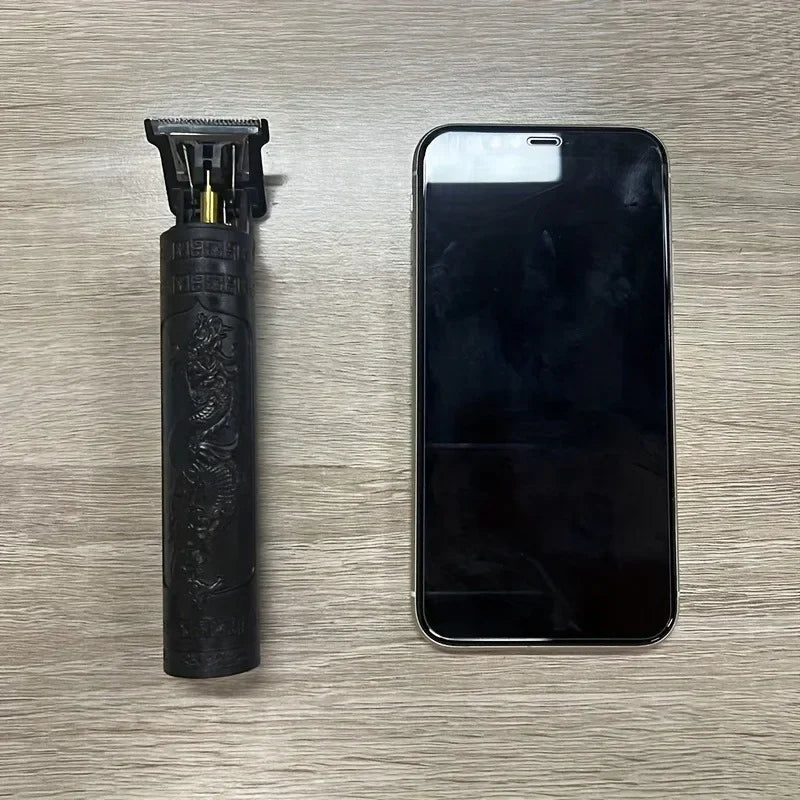 Vintage T9 Electric Hair Cutting Machine Hair Clipper Professional Men Shaver Rechargeable Barber Trimmer for Men Dragon Buddha - THOOBO!