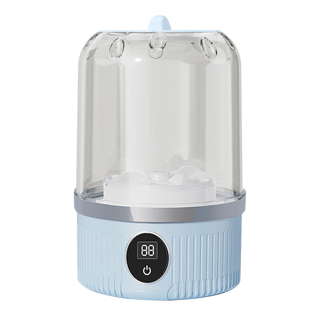BubbleBliss Underwear Washer – Cordless Mini Laundry Cup for Travel, Dorm & Tiny Spaces