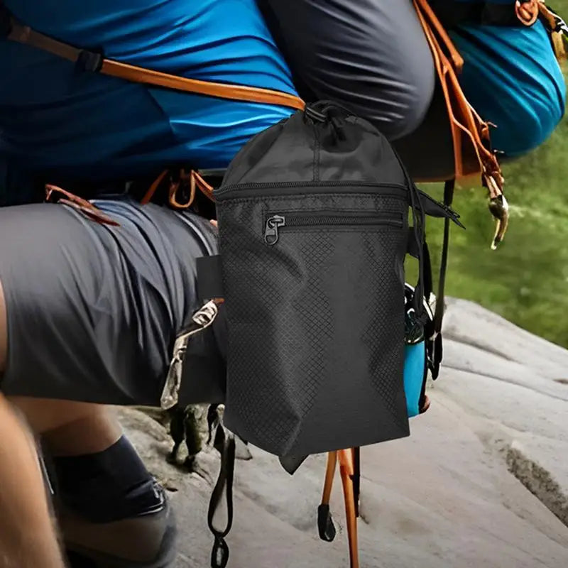 GripSack Pro – Waterproof Chalk Bag for Climbers & Lifters