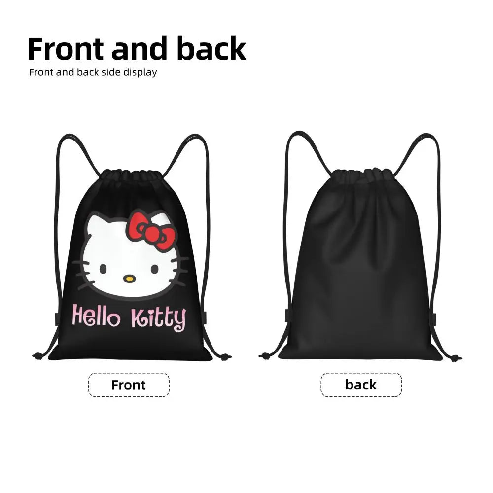 Hello Kitty Drawstring Backpack — Cute Strength, Daily Charm, Universal Smile