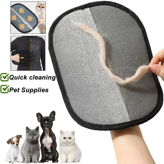 THOOBO! FurryGone Pet Hair Removal Glove — Portable Washable Dehairing Mitt for Clothes, Furniture & Cat Care 🐱✨