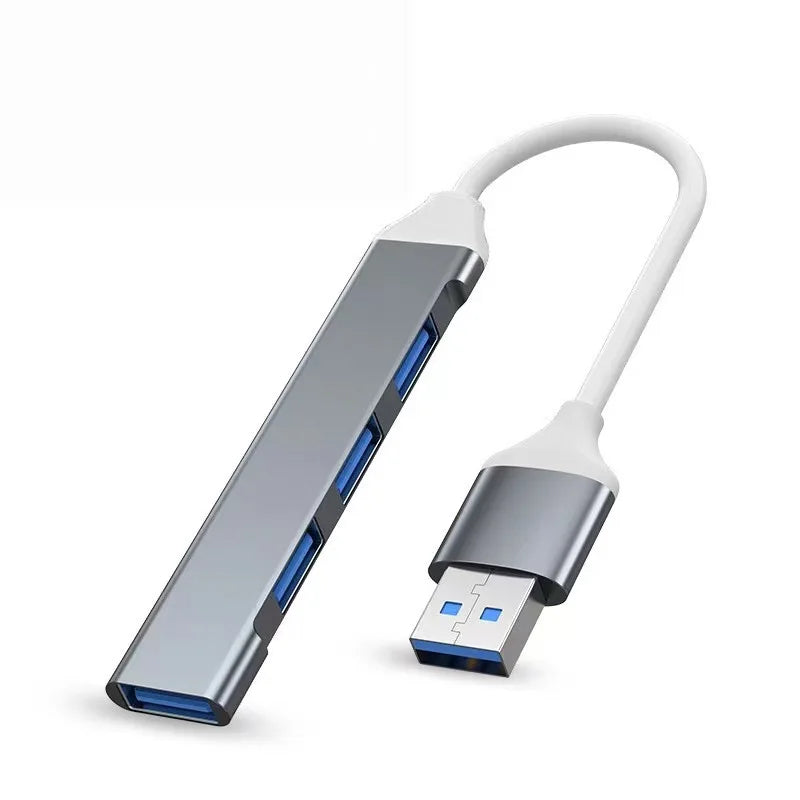 USB HUB 3.0  Extender 4 Port Splitter Adapter OTG Docking Station For Phone Macbook Pro 13 15 Air PC Laptop Computer Hub