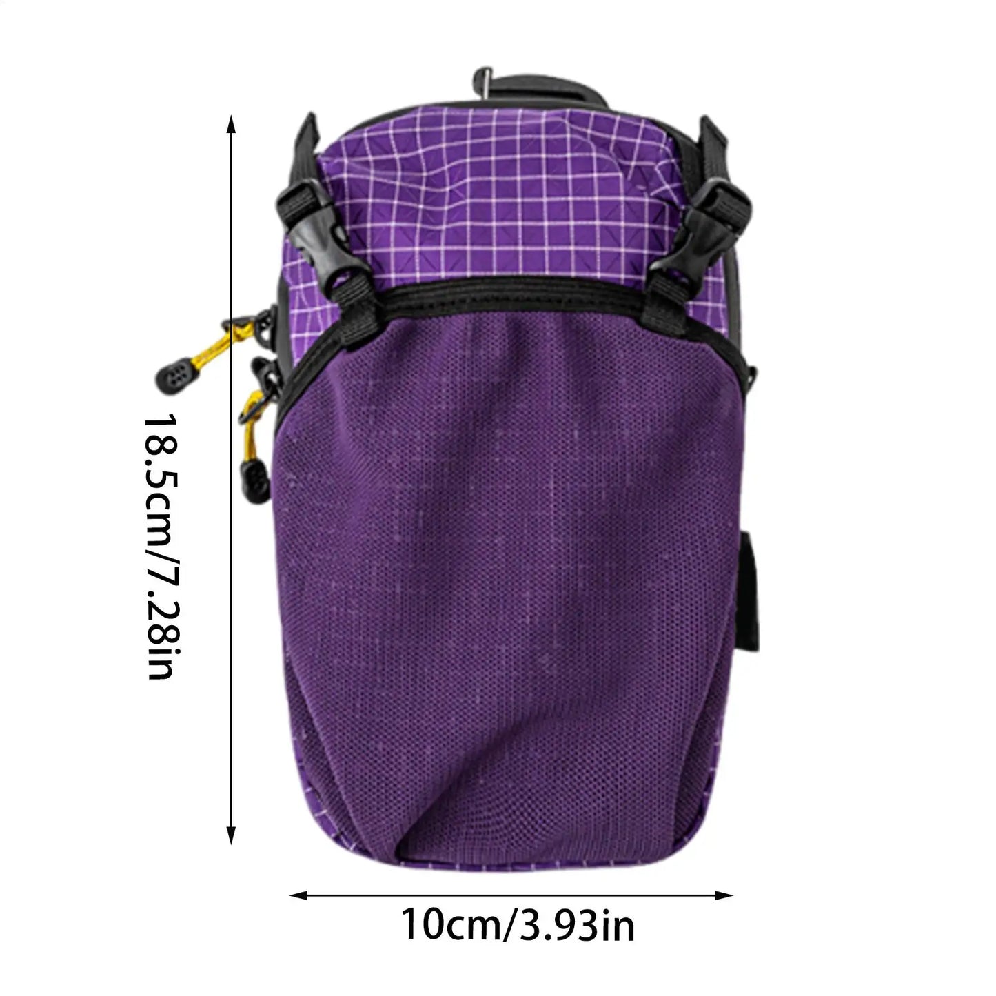 HydroGo Adventure Sling — Shatterproof Water Bottle & Phone Holder With Strap for Travel, Gym & Outdoor Sports