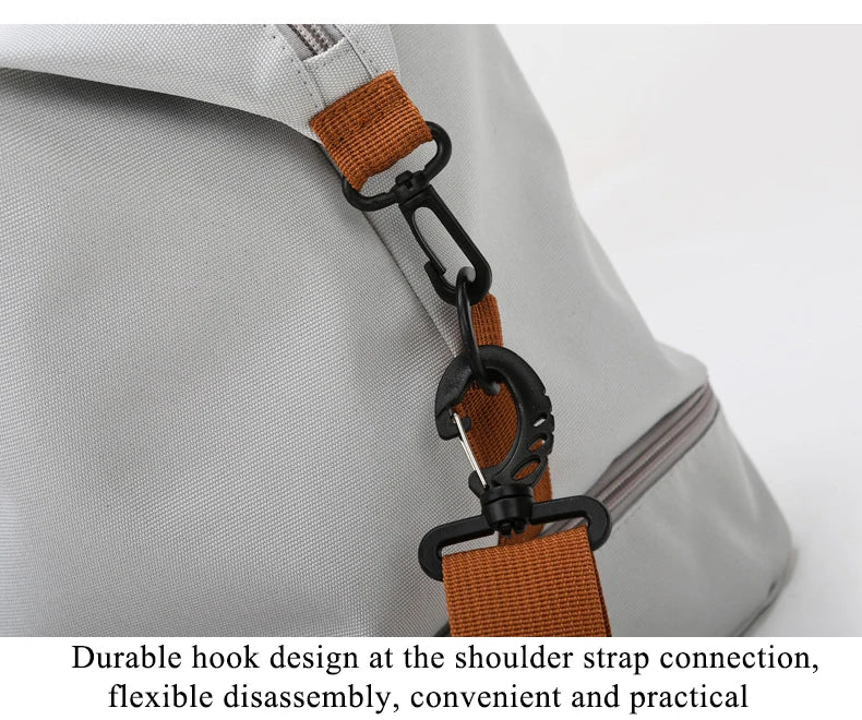 AquaVault Pro — Oxford Waterproof Travel & Gym Tote with Shoe Compartment