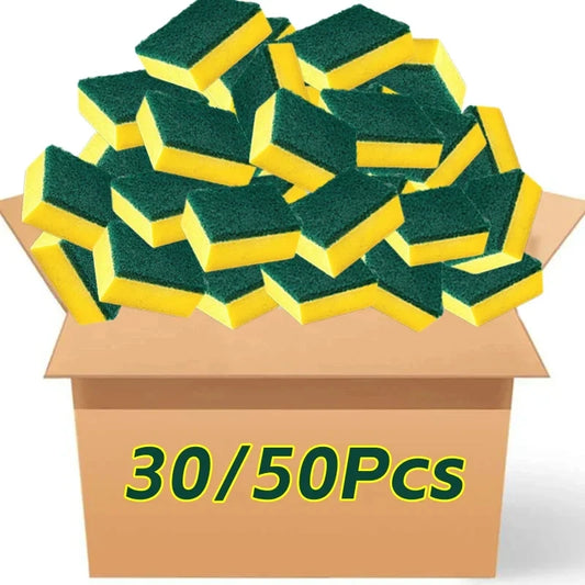 Double-Sided Magic Grease-Buster Sponge – Motorcycle, Kitchen & Pot Power Cleaner