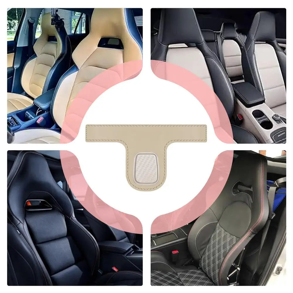 PU Leather Sports Seat Purse Hook Organizer That Says “Nope” to Chaos