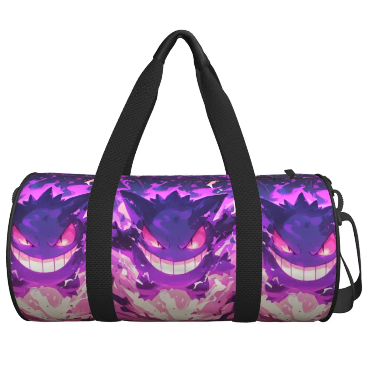 Gengar ShadowPack — Large Waterproof Pokémon Travel & Gym Duffle Bag for Hardcore Trainers