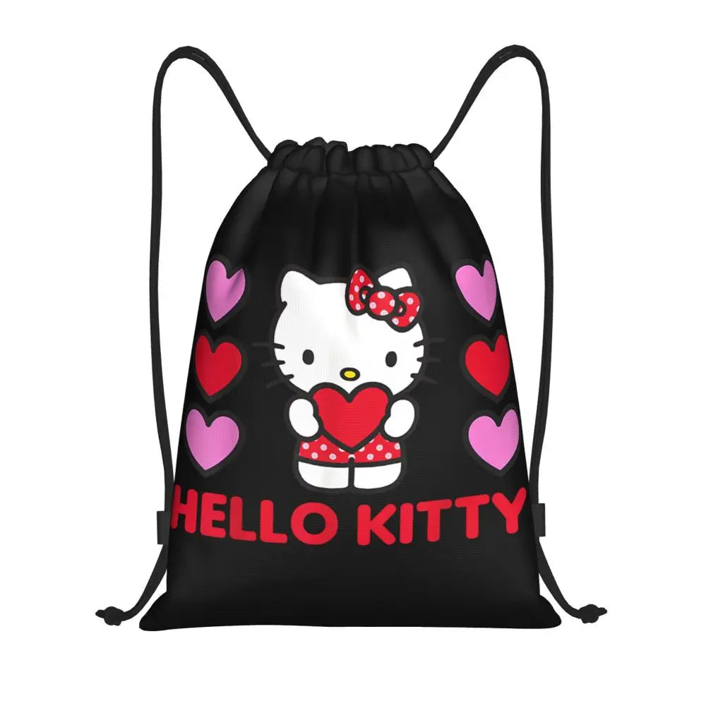 Hello Kitty Drawstring Backpack — Cute Strength, Daily Charm, Universal Smile