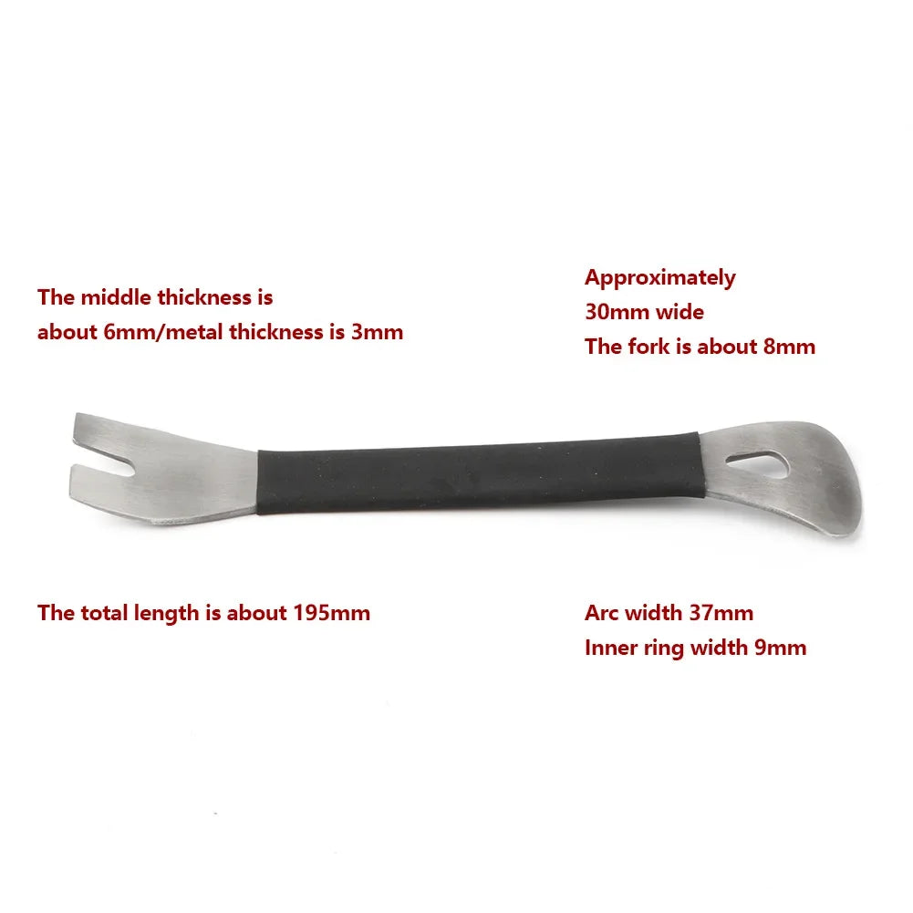 Car Audio Disassembly Tool Stainless Steel PryClip Rocker Crowbar Bar Door Panel Disassembly Pry Panel Interior - THOOBO!