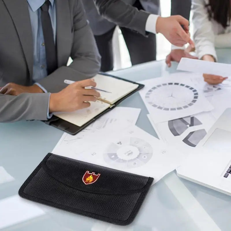 VaultMate Fireproof & Waterproof Safe Bag | Silicone Shield Money & Document Organizer For Everyday Heroes 🔥💧💼