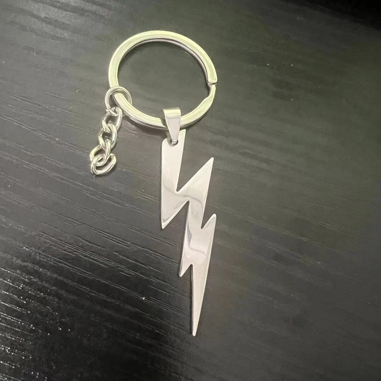 THOOBO! BatFlash Stainless Steel Pendant Necklace — Twisted Chain, Trendy Anime-Inspired Jewelry for Men & Boys ⚡🔥