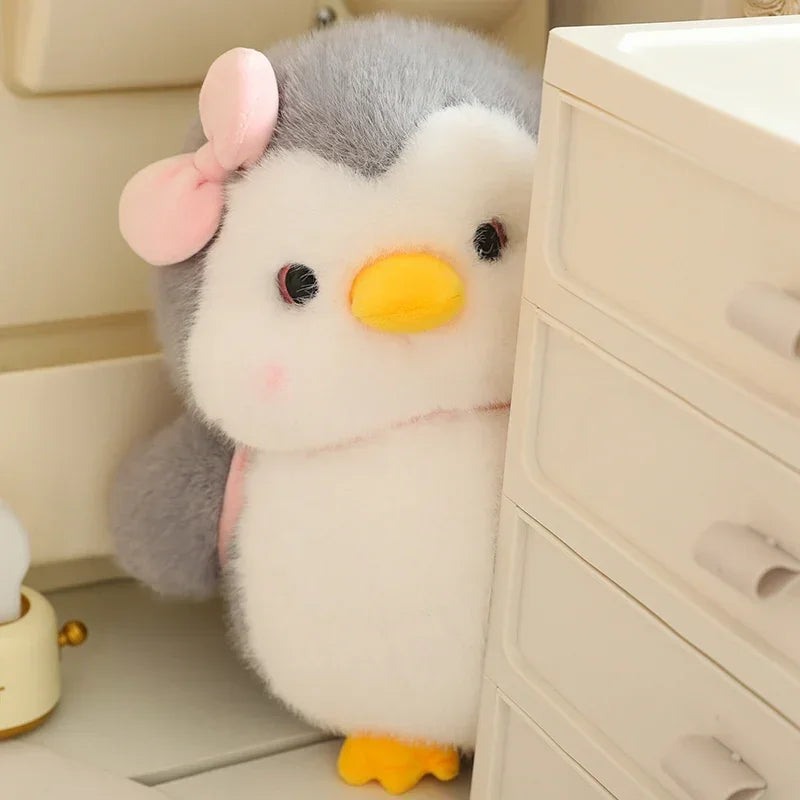 Soft Penguin Plush Toy – Cute Cartoon Stuffed Animal Doll for Kids
