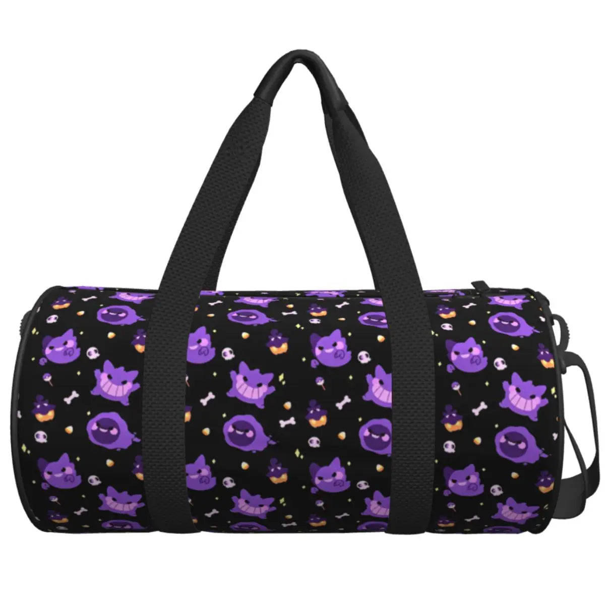 Gengar ShadowPack — Large Waterproof Pokémon Travel & Gym Duffle Bag for Hardcore Trainers