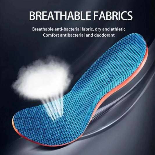 CloudFlex Orthopedic Shock-Absorb Insoles – Smart Cushion Tech for Runners, Walkers & Warriors - THOOBO!