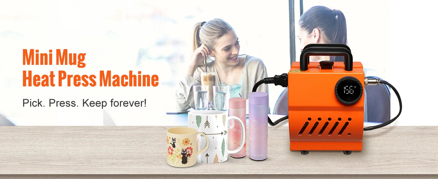 Tomorrow’s Magic Mug Maker: SucceBuy Handheld Heat Press That Turns Blank Cups Into Smiling Masterpieces 😍