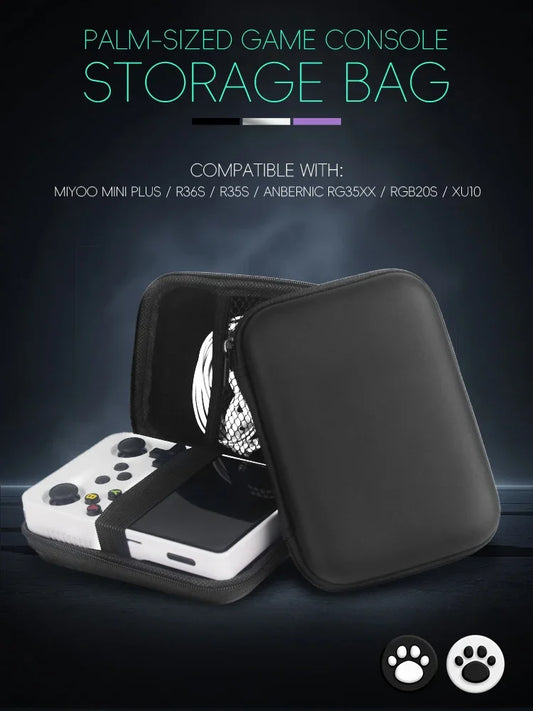 Case for Anbernic RG35XX Plus Miyoo Mini Plus R36S R35S Cases EVA Cover Protable Bag Gaming Accessories