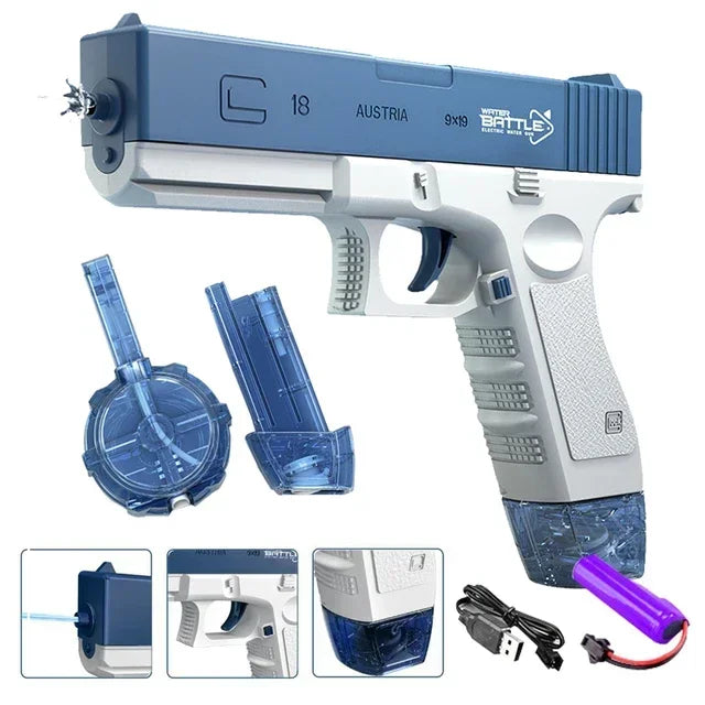 Electric Water Guns For Adults Powerful Squirt  Electric Water Gun Toys Summer Outdoor Beach Toy For boys Children Gifts