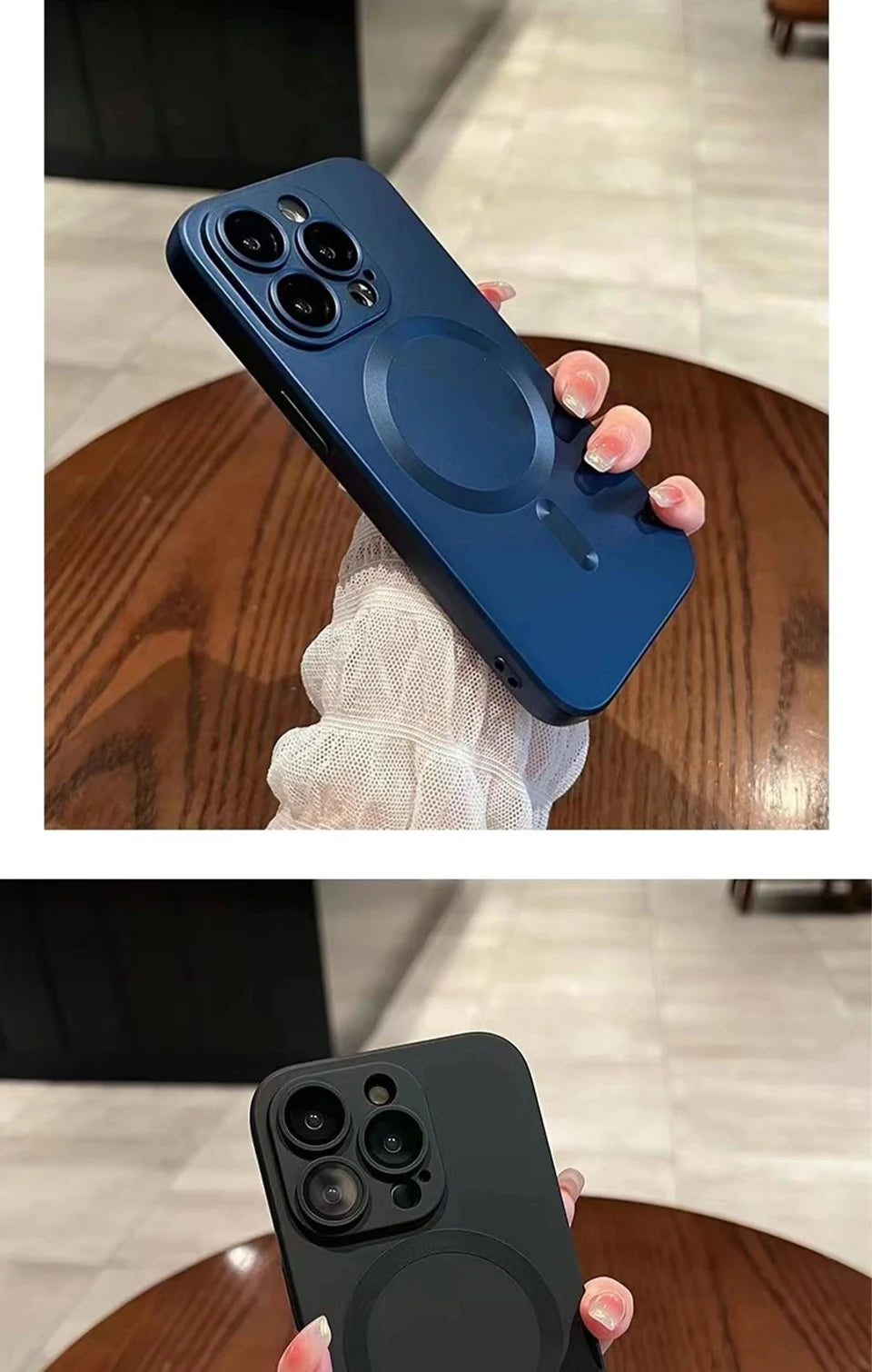 Original For Magsafe Magnetic Case For iPhone 16 13 12 11 14 15 Pro Max Matte Shockproof Cover Wireless Charge Phone Accessories - THOOBO!