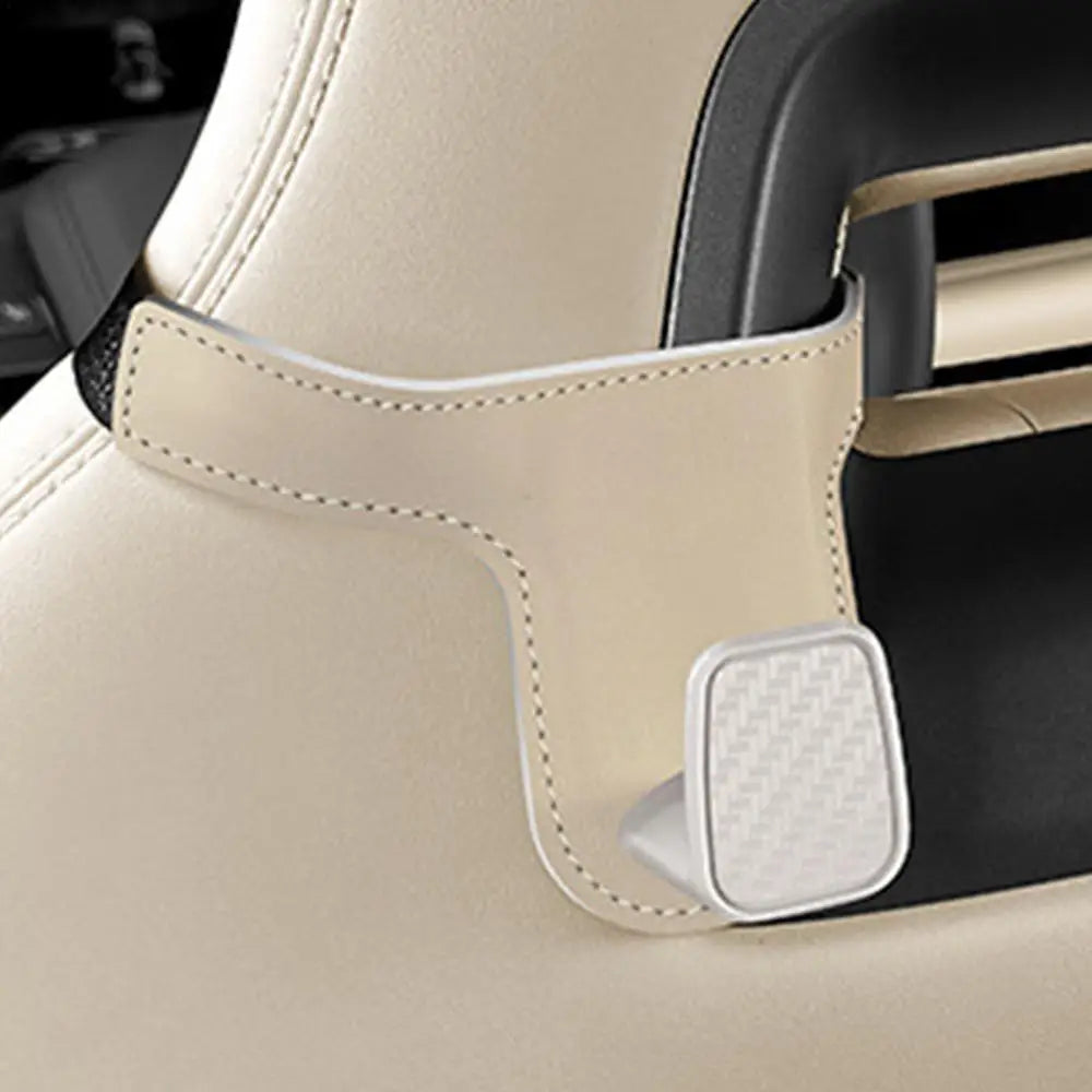 PU Leather Sports Seat Purse Hook Organizer That Says “Nope” to Chaos