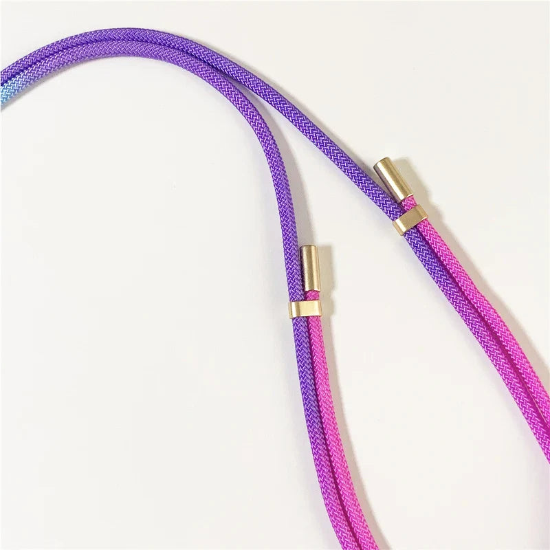 New Fashion Mobile Phone Lanyard Adjustable Outdoor Straps Universal Case Crossbody Shoulder Card Rope Anti-lost Chain for IPhone