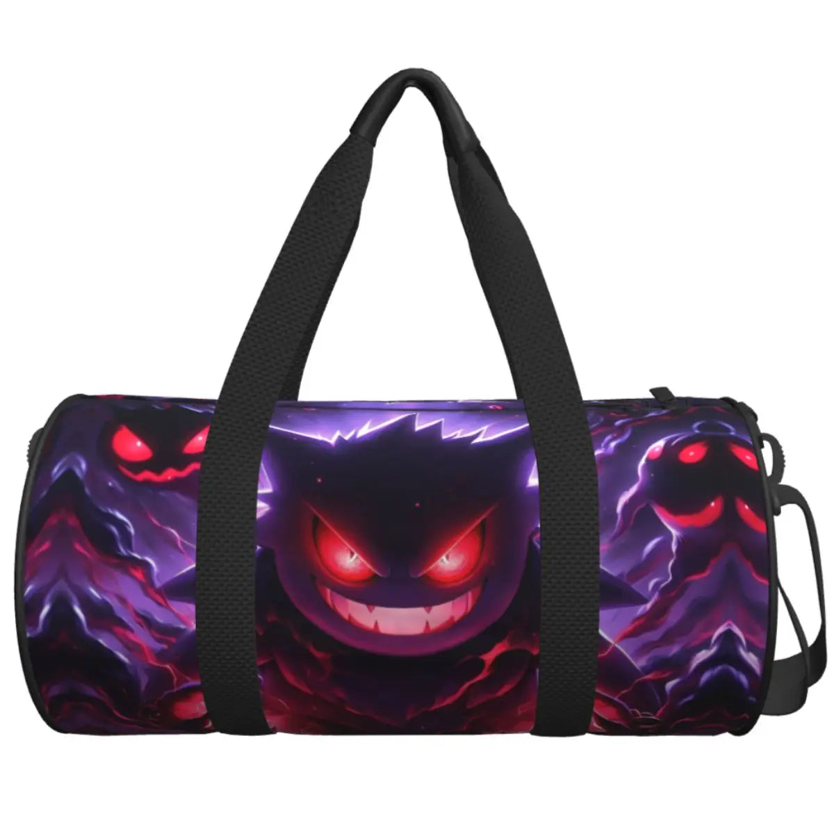 Gengar ShadowPack — Large Waterproof Pokémon Travel & Gym Duffle Bag for Hardcore Trainers