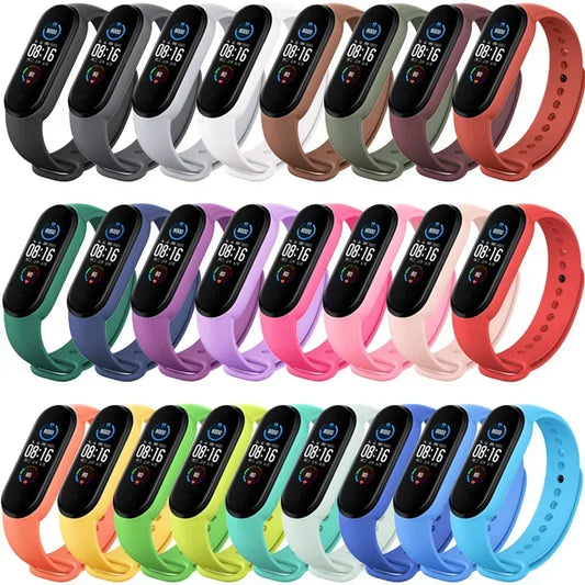 MiSnap Pop-Band: The Silky-Smooth Silicone Strap for Xiaomi Mi Band Legends (3/4/5/6/7) - THOOBO!