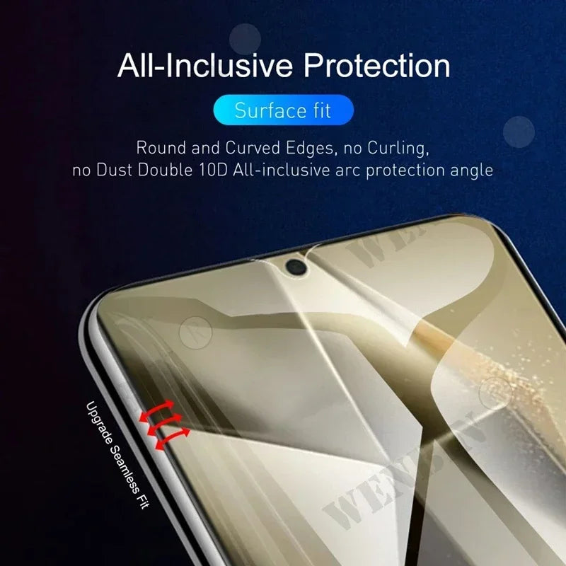5 Pcs Hydrogel Film For Samsung Galaxy S25 S24 S23 S22 S21 Ultra Plus S24 FE A56 A55 A36 A35 A26 A25 A15 A16 5G Screen Protector