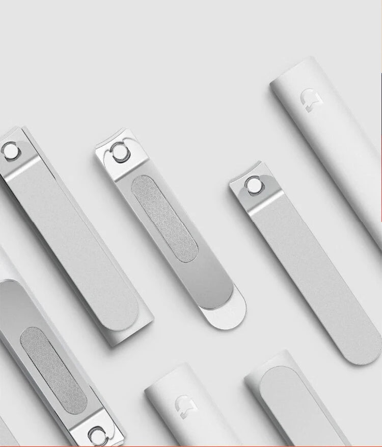 Clip & Zip by XIAOMI – Mijia Anti-Splash Nail Clipper with Built-in Storage Shell & Matte Grip