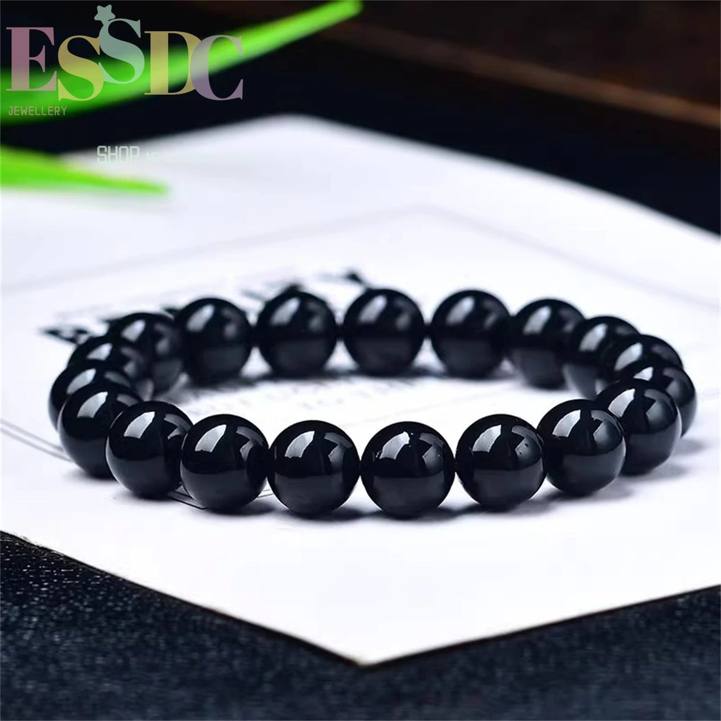 Tiger Eye & Hematite Energy Bracelet – Magnetic Healing Beads for Strength, Balance & Happy Vibes ✨