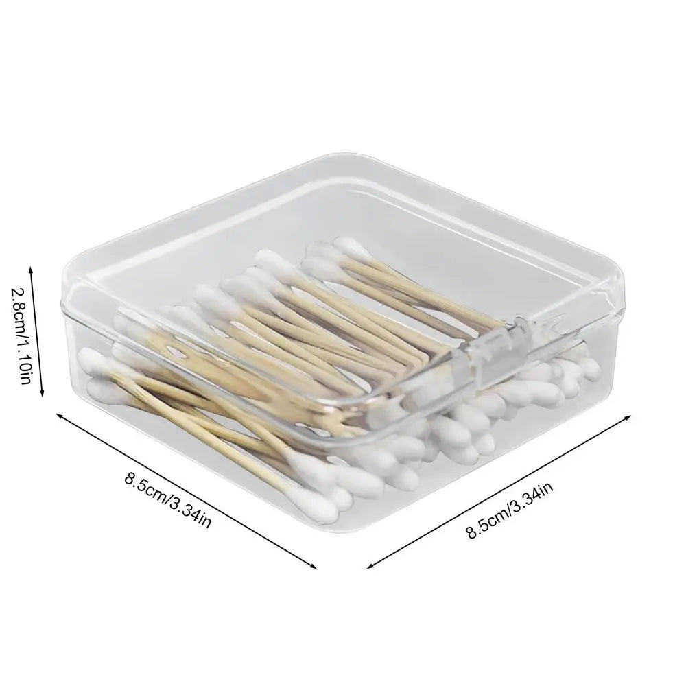 “Tiny Tidy Hero” Clear Mini Storage Box – Snap-Lid Organizer for Life’s Little Chaos