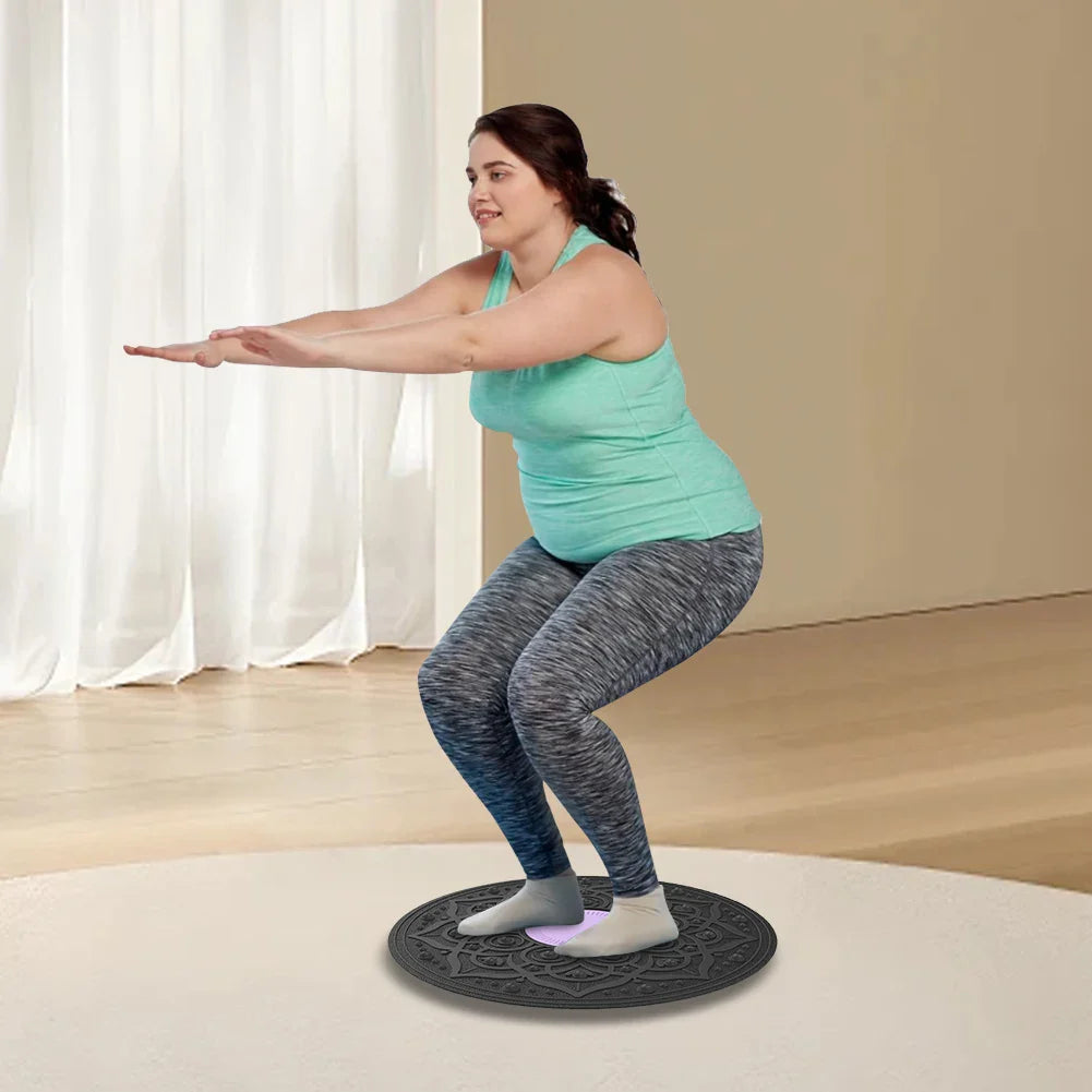 1/2Pcs Yoga Balance Board Fitness Training Pedal Non-slip Fitness Equipment For Sensory Rehabilitation Full Body Exercise Board