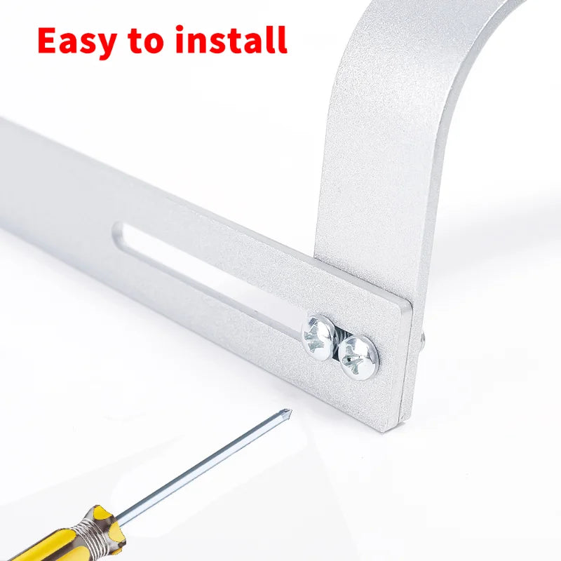 Adjustable Aluminum Laptop Stand Portable Notebook Support Holder For Macbook Pro Computer Riser Stand Cooling Bracket New
