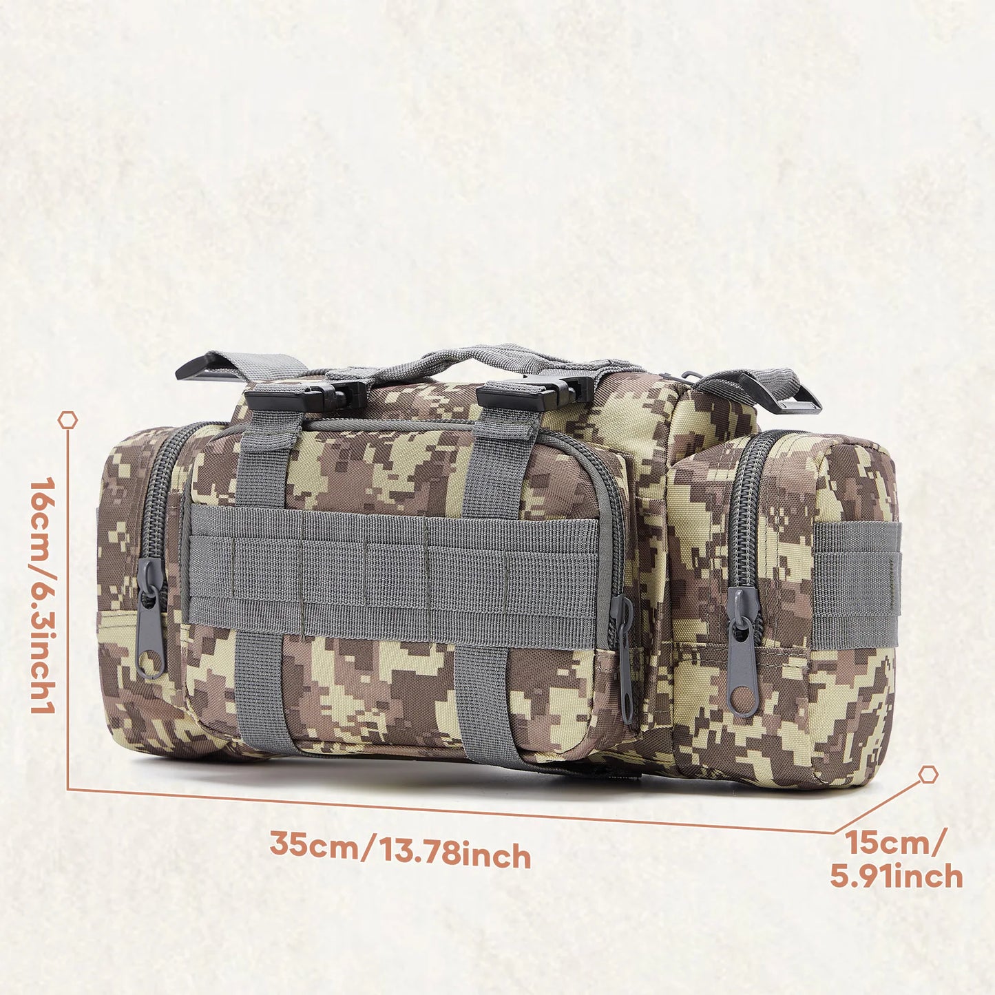 Tactical Shoulder Bag Military Backpack Outdoor Mini Travel Duffle Bag Messenger Bag Small Camouflage Gym Bag Hunting Camping