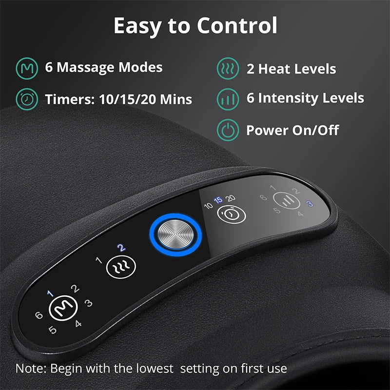 Medcursor CloudTouch Wireless Hand Massager — Melt Stress, Warm the Soul, Repeat.