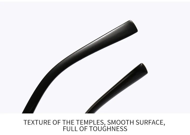 Rimless Sunglasses Rectangle Fashion Popular Women Men Shades Small Square Sun Glasses For Female Male Summer Traveling Oculos - THOOBO!