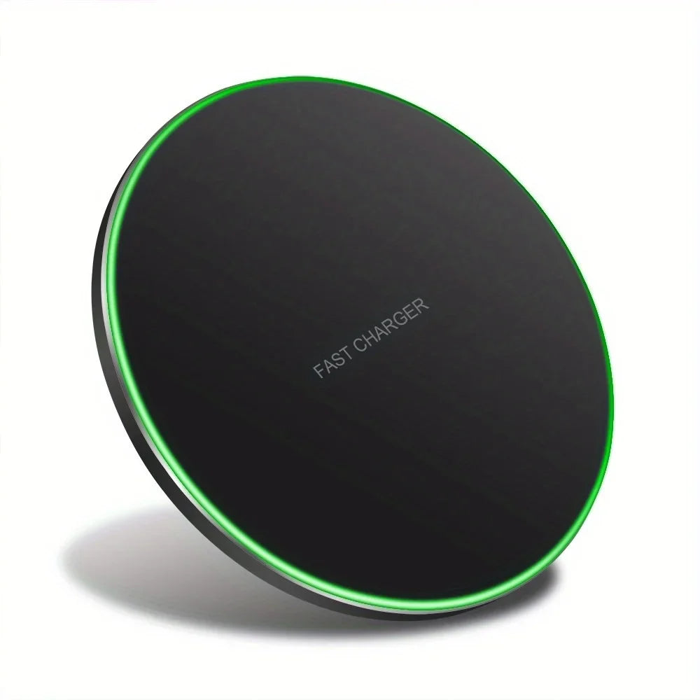 30W Wireless Charger Pad for iPhone 15 14 13 12 Pro Max X Samsung Xiaomi Phone Qi Chargers Induction Fast Charging Dock Station