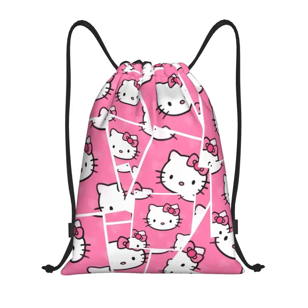 Hello Kitty Drawstring Backpack — Cute Strength, Daily Charm, Universal Smile