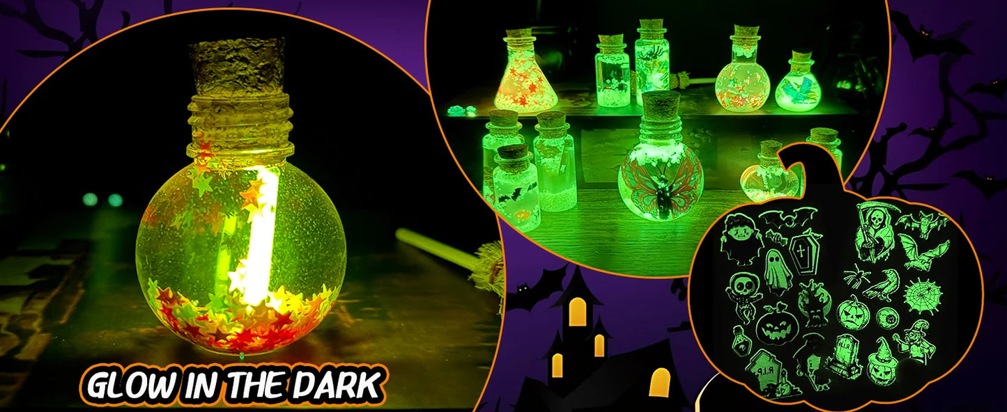 Witchlight WonderLab Potion Kit 🧪✨ — DIY Color-Changing Fairy & Horror Magic Craft Set for Halloween or Christmas