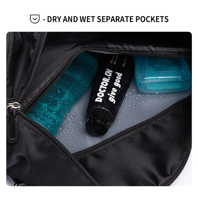 StormCore Duffle — Waterproof Oxford Gym & Travel Bag With Shoe Compartment & Wet Pocket