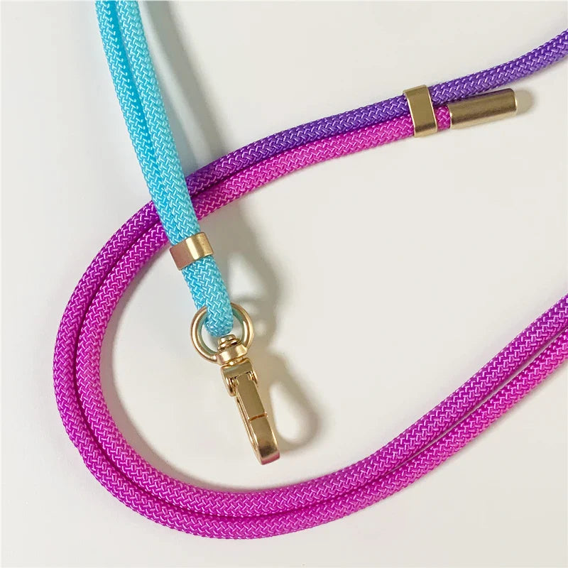 New Fashion Mobile Phone Lanyard Adjustable Outdoor Straps Universal Case Crossbody Shoulder Card Rope Anti-lost Chain for IPhone