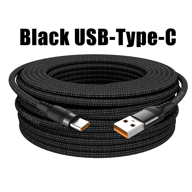 USB TYPE C Fast Charge Cable LIGHTNING 3m 5 Meters USB C Android Micro USB Extend Charging Cable for iPhone 14 Xiaomi OnePlus - THOOBO!